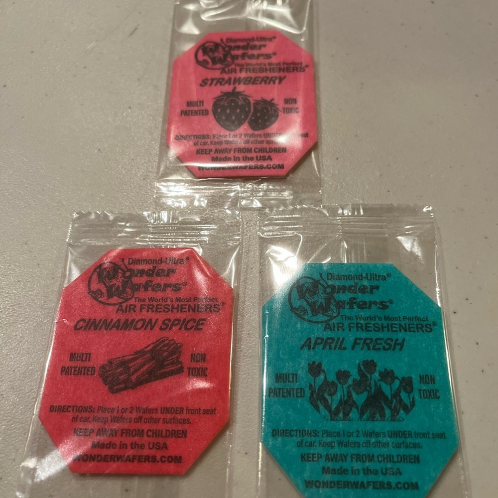 Air Fresheners Variety Pack. Great for car. Strong smell